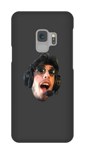 its my face on a Samsung case