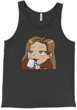 ladymanolo sips tea Tank Top