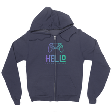 hellolezbefrens Zip Up Hoodie