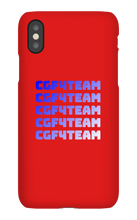 cgf4team iPhone Phone Cases