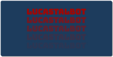 lucastalbot XXL Gaming Mousepad