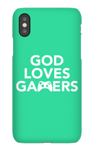 God Loves Gamers iPhone Case