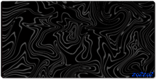 Black Lines XXL Gaming Mousepad