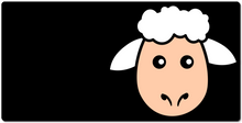 iiiWhiteSheep XXL Gaming Mousepad