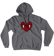 Vampire Heart Fangs Hoodie