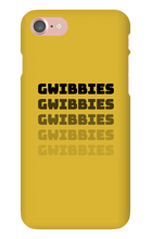 Gwibbies Tekst | Iphone case