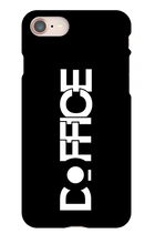 D_Office iPhone Phone Cases (White Text)