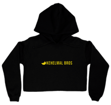 Kehelmal Bros. hoodie-women-cropped Yellow txt.