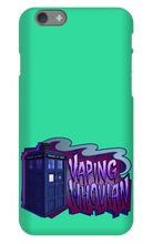 vaping_whovian iPhone Phone Cases