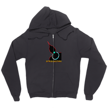 sprocketmx scream Zip Up Hoodie