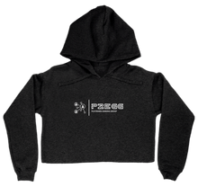 P2EGG Ladies Cropped Hoodie Dark