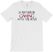 NavyMo I'd Rather Be Gaming (Black/Red) T-Shirts