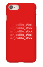 mr_putito_stick iPhone Phone Cases