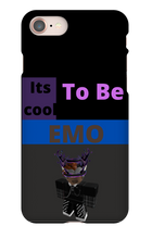 Its Cool To Be Emo iPhone Case