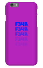 F34R iPhone Phone Cases