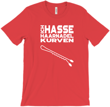 Ich HASSE Haarnadel Kurven - Hell - T-Shirts