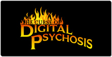 The Curse of Digital Psychosis XXL Gaming Mousepad