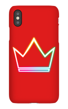 Neon Crown iPhone Case