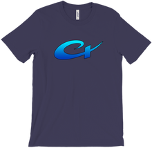 C4-Shirt - Logo blau