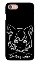 Catboy Union iPhone case (White)