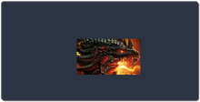 fire dragon XXL Gaming Mousepad