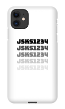 jsks1234 iPhone Phone Cases