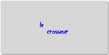 le crosseur XXL Gaming Mousepad