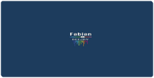 djfabianstreamcafenl XXL Gaming Mousepad