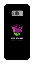 Cover Samsung (Rosa viola con scritta)