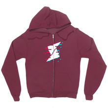 thejmartin Sub Badge Zip Up Hoodie