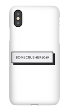bonecrusher5049 logo iPhone Cases