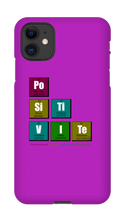 Periodic Table of Positivity iPhone Phone Cases