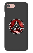 iPhone Phone Case with Mies_TTV Logo