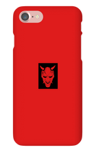 Black & White Oni Mask iPhone Case