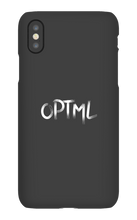 White Optimal iPhone Cases