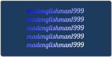 madenglishman1999 XXL Gaming Mousepad
