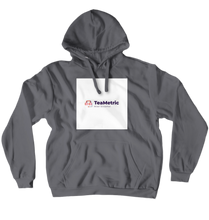 White TeaMetric Logo (No-Zip/Pullover)
