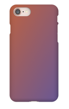 Blue/Orange iPhone Phone Case
