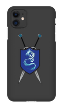 dragonslayer_668 iPhone Phone Cases (Shield Logo)
