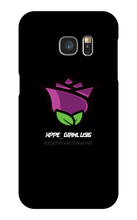 Cover Samsung (Rosa viola con scritta)