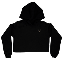 women's cropped Stag hoodie