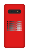 Coque pour Samsung reddice_geek