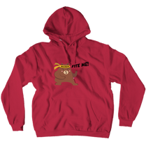 nickabearlive Fite Me! Hoodies (No-Zip/Pullover)