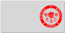 VRS XXL Gaming Mousepad Red Design