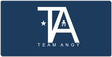 Team Angy XXL Mousepad || Logo White