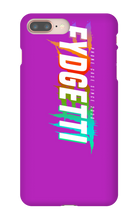 FYDGETTI White Text Design iPhone Case