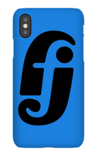 drumfacejames iPhone Case (Black Logo)