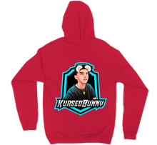 Logo on back hoodie
