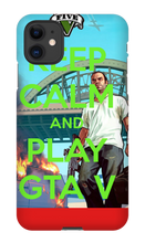 Keep Calm And Play Gta  iPhone Phone Case