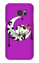 Sleeping on the Moon Samsung Phone Cases